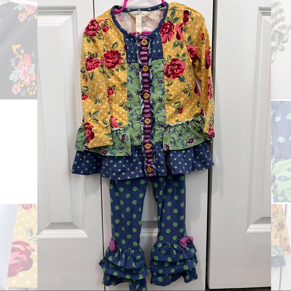 Matilda Jane Fall 18’ Top & Leggings Set